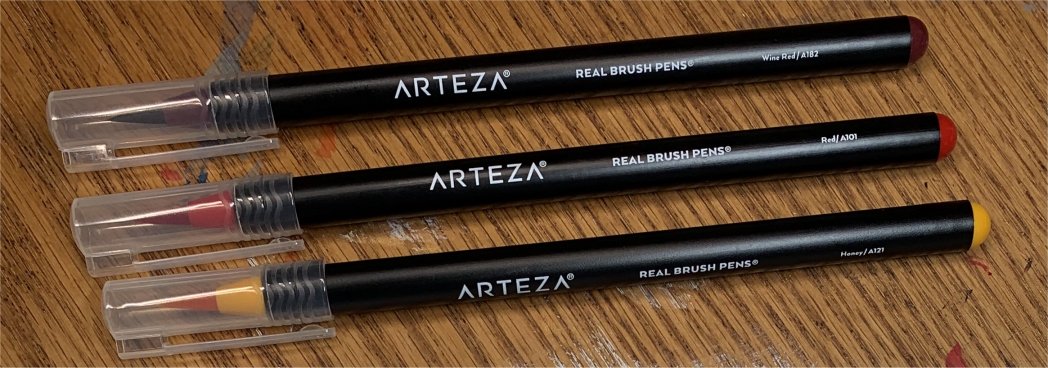 Has anyone used Arteza Real Brush Pens before? HALP! *my question will be  in the comments* : r/AdultColoring